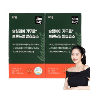 [두드림] 슬림웨이 카무트 브랜드밀 발효효소 30포, 2개