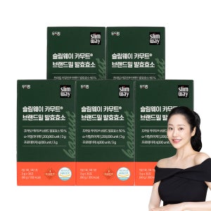 [두드림] 슬림웨이 카무트 브랜드밀 발효효소 30포, 5개