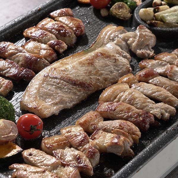 총1kg 냉장 제주흑돼지 구이살 250g x 4팩 N맴버십은무배