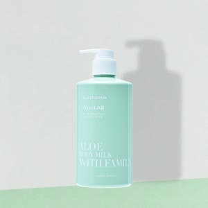 [빠른출고/여름 바디 로션]정직한실험실 알로에 바디 밀크 위드 패밀리 500ml