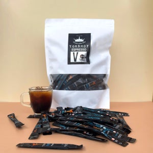 톡샷 벌크 에스프레소 스틱 사무실 블랙 커피 대용량 100개입 2봉