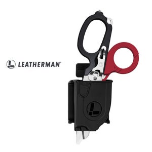 6가지 툴 기능 응급 구조용 가위 Leatherman RAPTOR Red Black