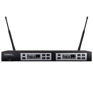 카날스 무선마이크 2채널 BK-902N (핸드 + 핸드 마이크, 핀 + 핸드 마이크, 핀 + 핀 마이크)