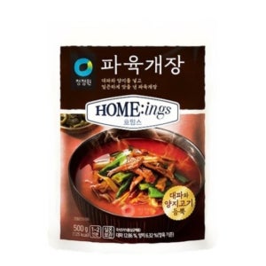 청정원 호밍스 파육개장 500g