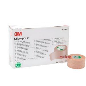 3M 1533-1 마이크로포 테이프(탄) 2.5cm 12개