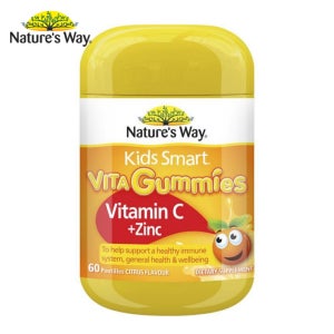 호주 네이쳐스웨이 키즈 비타민C 아연 구미 젤리 60개