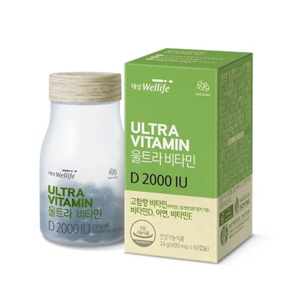 비타민d 비타민디 대상웰라이프 <b>울트라비타민 D2000IU</b>