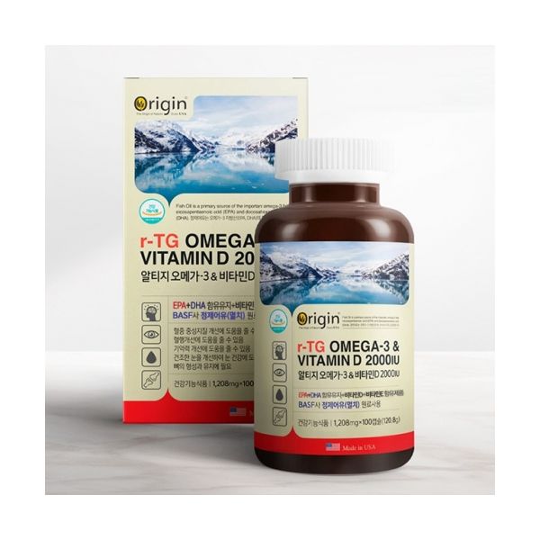 알티지 오메가3 앤 비타민D 맥스