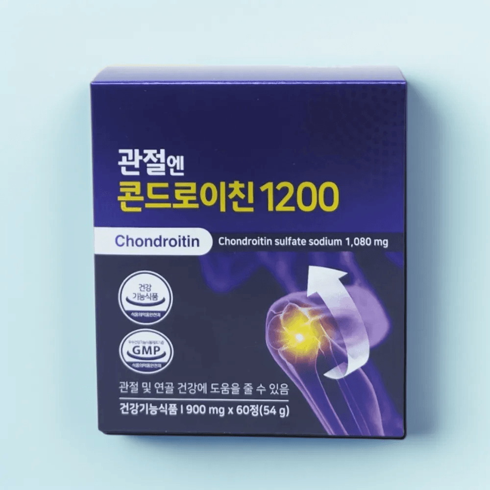 주영<b>엔에스</b> 관절엔 콘드로이친 1200 60정 무릎