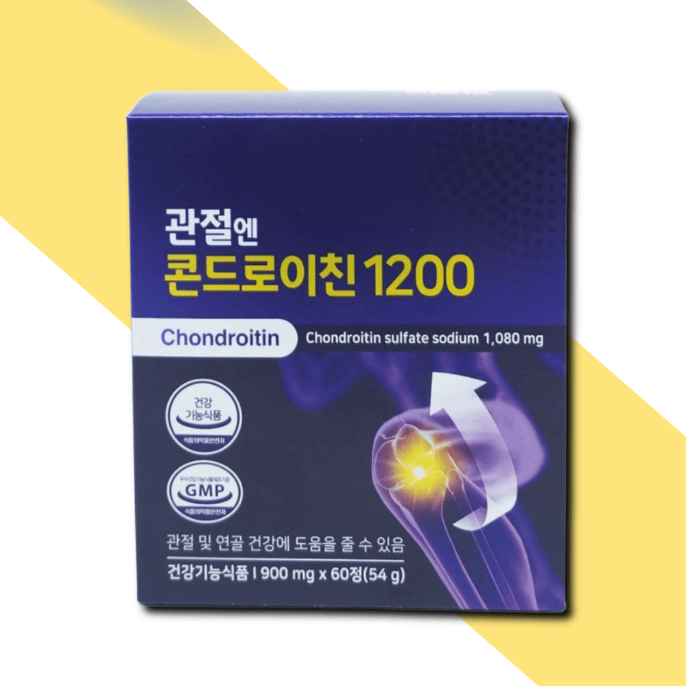 주영<b>엔에스</b> 관절엔 콘드로이친 1200 60정 900mg