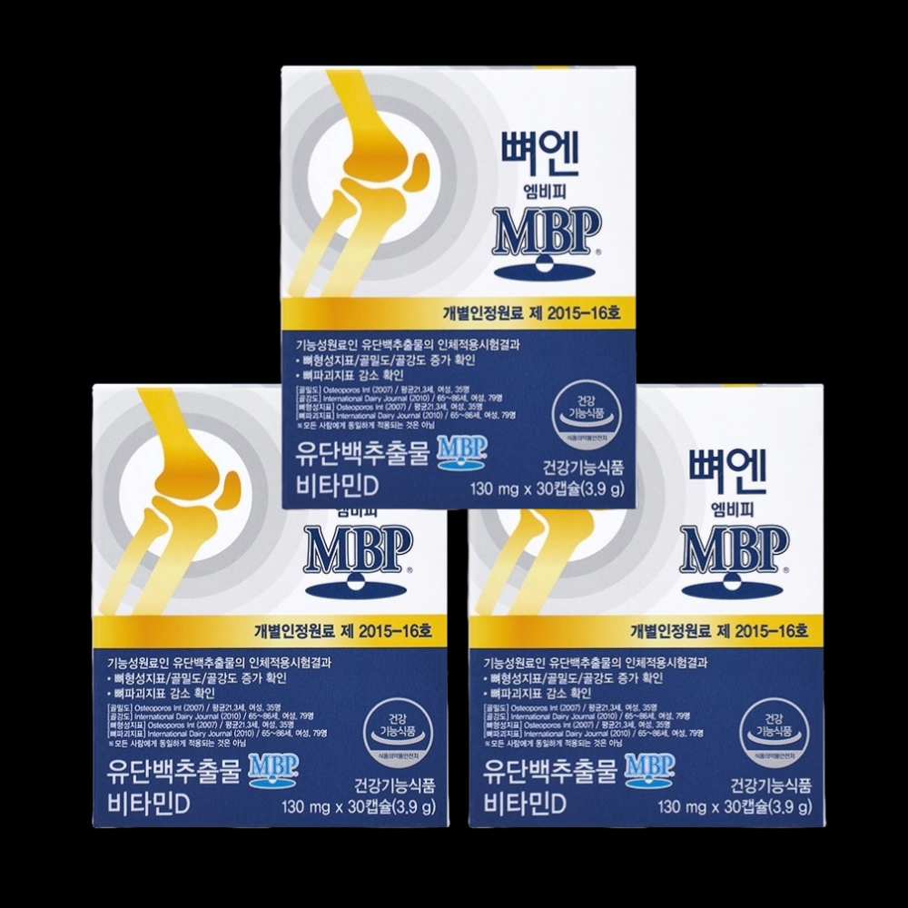 주영엔에스 뼈엔 엠비피 MBP 130mg x 30캡슐