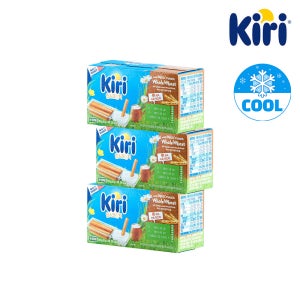 끼리 크림치즈 딥앤크런치(3입) 통밀 / 치즈과자 사무실 어린이 간식 105g, 3개