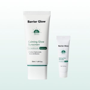 배리어글로우 무기자차 썬크림 자외선차단 피부과 민감성 선크림 50ml, 1개