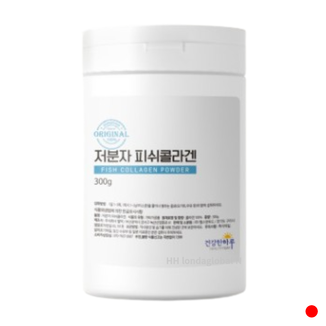 <b>더리얼</b> 저분자 피쉬 <b>콜라겐</b> 피부 건강 분말타입 300g