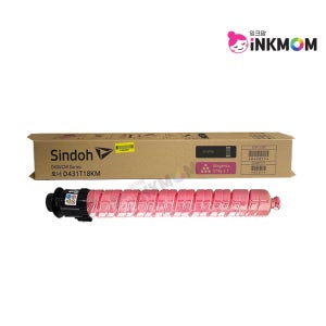 신도리코 D431T18KM 빨강 정품토너 칼라레이저젯 D430 D431 D432