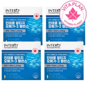 캐나다 알티지 오메가3 멸치 기억력 혈행개선에 도움 DHAEPA 엔초비 90캡슐, 4개