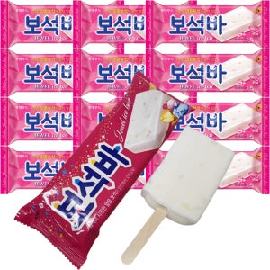 보석바 막대아이스크림 얼음과자 추억의아이스크림 빙과류 40개