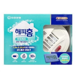 해피홈 홈파워 매트 훈증기 플러그+리필30매 모기기피제 모기퇴치