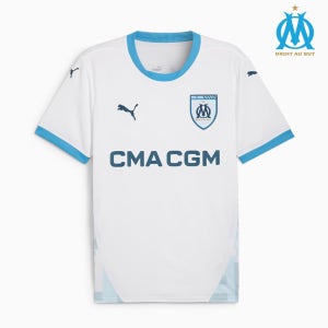 푸마 올림피크 드 마르세유 유니폼 홈 반팔 셔츠 24-25