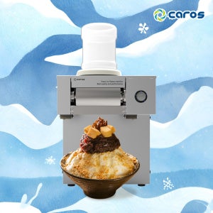 캐로스 부드러운 얼음 슬러시 타래빙수 눈꽃빙수 우유 액상재료가능 CIM-A20TC 공냉식