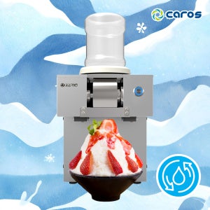 캐로스 부드러운 얼음 슬러시 타래빙수 눈꽃빙수 우유 액상재료가능 CIM-W13TC 수냉식
