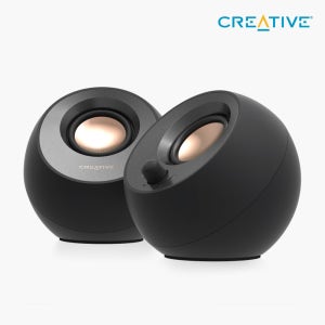 CREATIVE PEBBLE V3 스피커 블랙