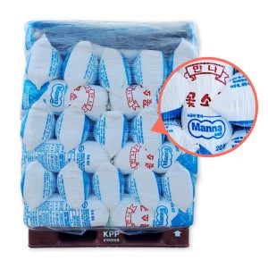 [국내제조산] 만나 꽃소금 20kg 1파레트(70포) 요리용 조리용 중식용