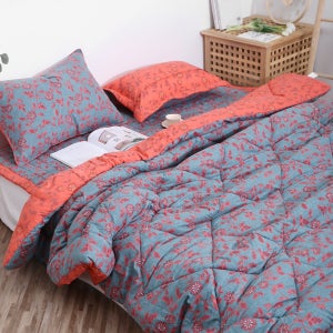 주노 먼지없는 피톤치드 항균 마이크로 차렵이불 (싱글/ 퀸)