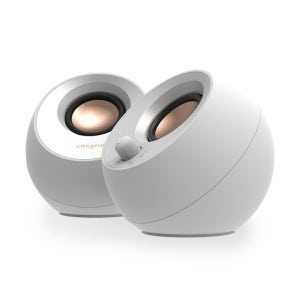 CREATIVE PEBBLE V3 화이트 스피커 MF1700