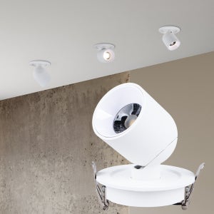 가본조명 [DS] LED 벨스 COB 1등 매입등 10W 각도조절 플리커프리