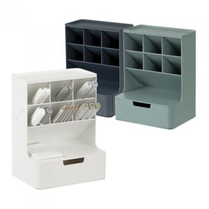 시스맥스 하이브데스크 오거나이저 책상정리 문구류 소품꽂이 수납함 데스크 정리함