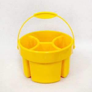 달리 수채화물통 미술용물통 소 4칸 약17cm 낱개