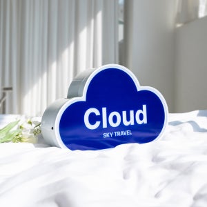 맞춤제작 LED 채널간판 - 구름 350x220mm