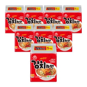 오뚜기 김치라면 120g, 40개