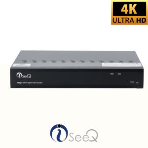 아이씨큐 CCTV 4채널 녹화기 IQ-UH04 하이브리드 8MP 올인원 DVR녹화기