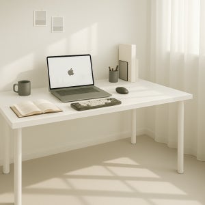 이케아 책상 테이블 조립 학생 미니 공부 원룸 LINNMON 1000 화이트