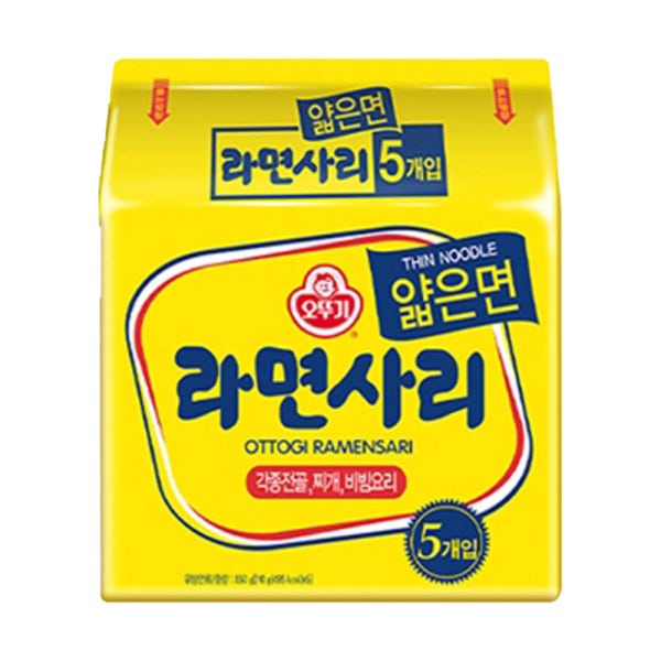 [슈퍼적립] 오뚜기 라면사리 얇은면
