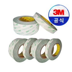 3M 얇은 테이프 투명 양면테이프 이중코팅 PET 100MMX50M 55256P