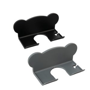 벨카마 블랙 접칙 부착식 드라이기 화장실 욕실 거치대 홀더 지지대 받침대 걸이 훅