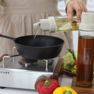 반자동 양념병 반자동 오픈 양념통 자동개폐 오일병 소스통