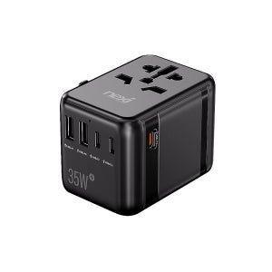 여행용 멀티 플러그 해외여행 어댑터 멀티탭 콘센트 PD 35W 유럽 중국 일본