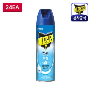 가성비 대용량 에프킬라 모기용 살충제 무향 500ml 24개 / 모기약