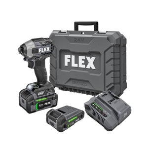 플렉스 24V 충전임팩드라이버 임팩드릴세트 FX1371A-2BA