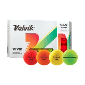 볼빅 뉴 비비드 3L 포커스 VIVID FOCUS 무광 골프공 3피스 1더즌(12구)