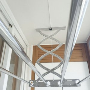 천장 베란다 건조대 국내 조절 천장형 천정형 빨래 건조대 올스텐 3단