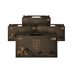 메디트리 흑염소 담은 녹용진액 원기 보약 70ml, 4개