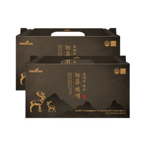 메디트리 흑염소 담은 녹용진액 원기 보약 70ml, 2개