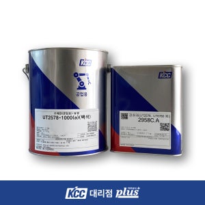 공업용 우레탄(지건형) UT2578 4L(유광) 철재용 철제페인트 자동차 상도 마감 아크릴 도료 내부용 외부용 변색이 없음 비황변 보수 도장