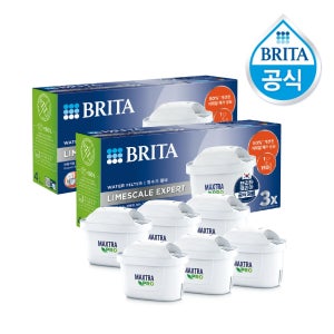 브리타 정수기 필터 막스트라 프로 라임스케일 3입+3입