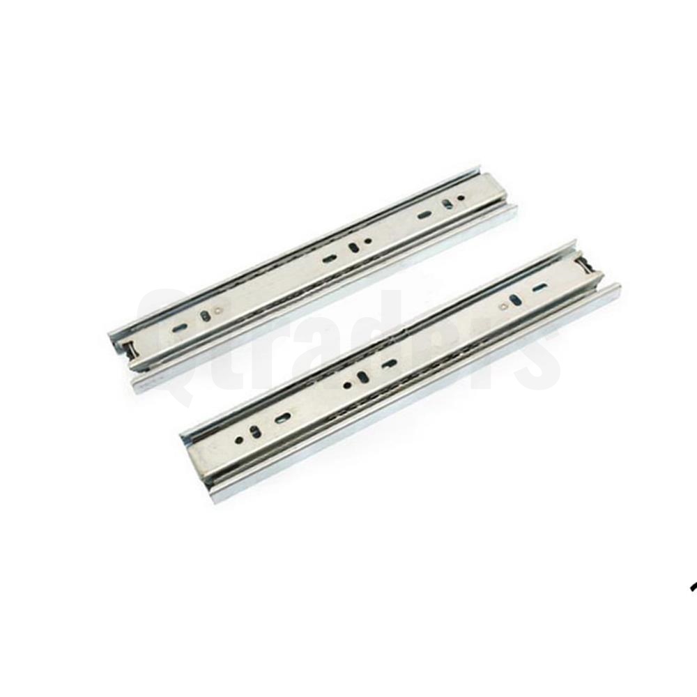 소폭3단볼레일 35미리 20센치 서랍장 렌지대 키보드판 선반 밥통 가구 슬라이드슬라이딩